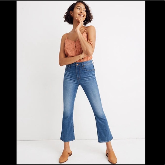 Madewell Denim - Madewell Tall Curvy Cali Demi Boot in Tierney Wash